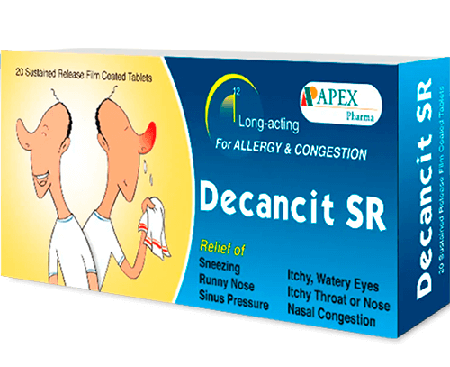 Купить деканцит decancit